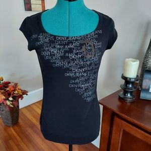 🔴3/$15 DKNY Graphic Logo T-Shirt